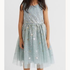 H&M Girls Sequin/Tulle dress